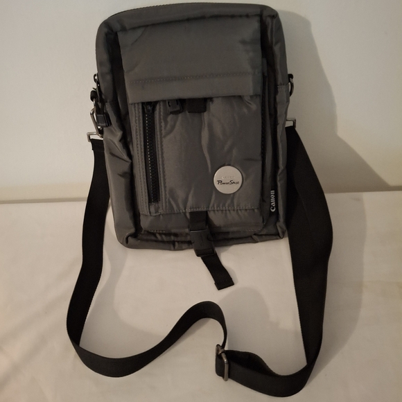 Canon Power Shot Gray Camera Bag Durable Everyday Use - Picture 4 of 9
